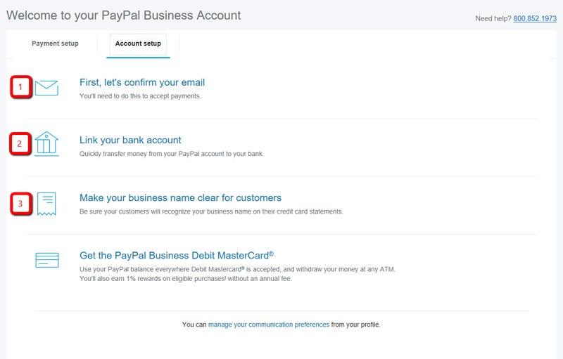 PayPal Business Account