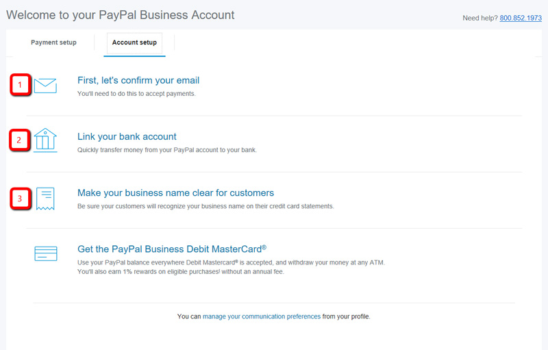 How to Set up a PayPal Business Account | Santa Barbara Web Design