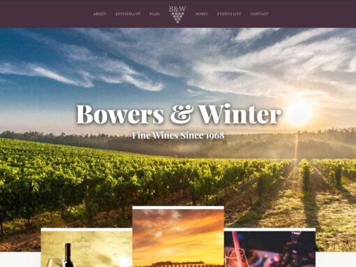 Bowers & Winter Winery