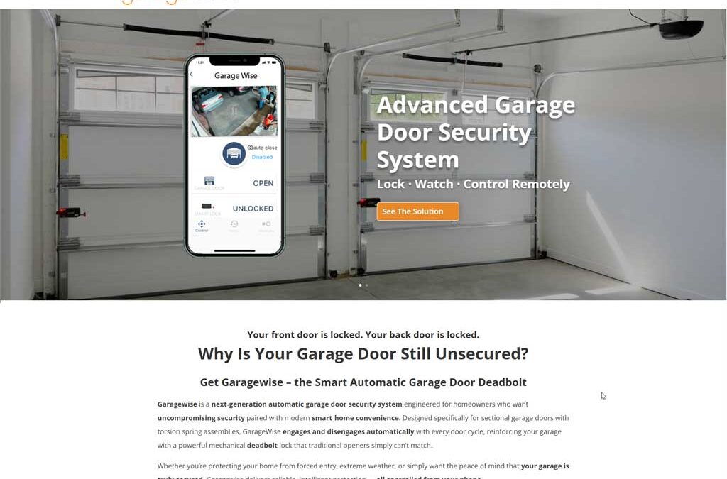 GarageWise Garage Door Security System